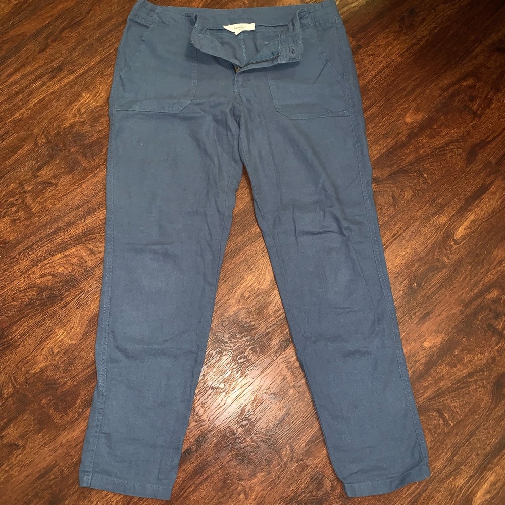 Blue chinos/capris
